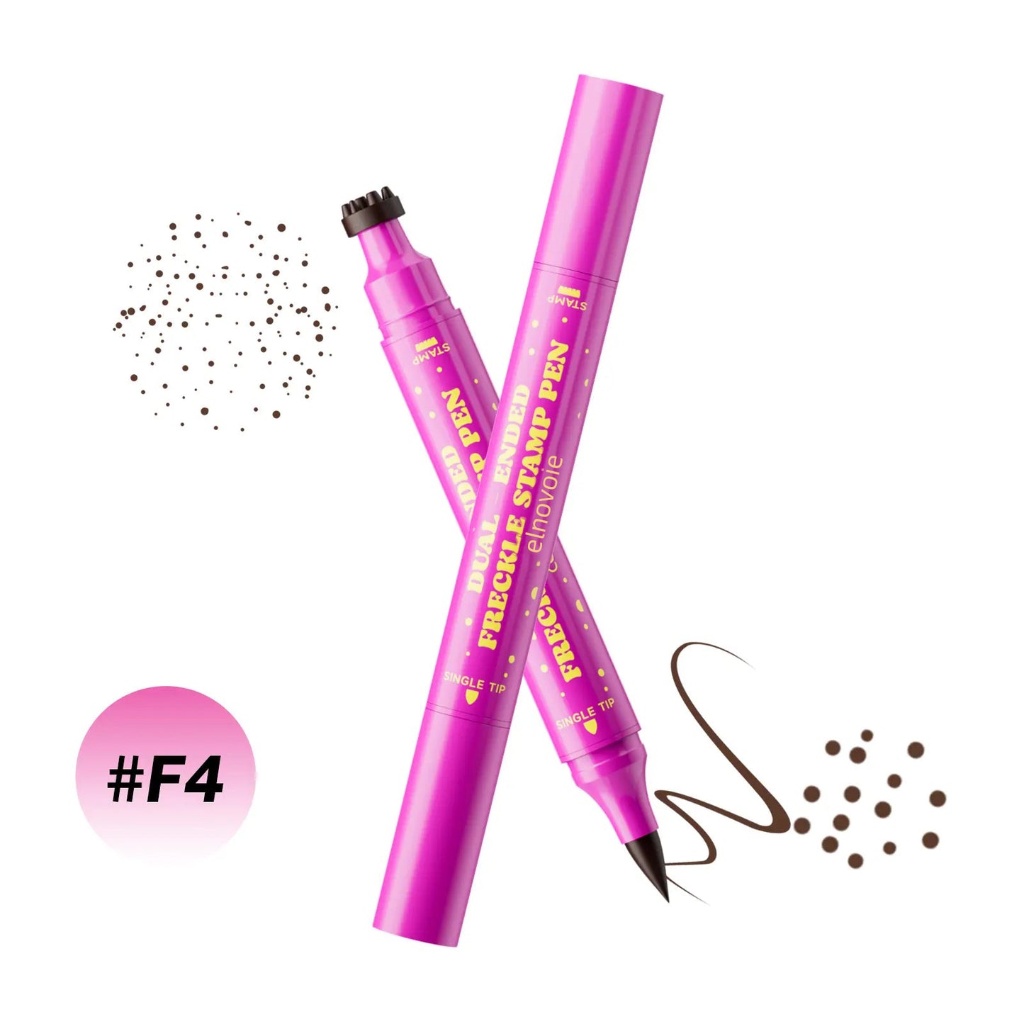2-1 Waterproof Faux Freckle Stamp Pen — Sun-Kissed