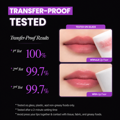 Magic Lip Seal — 2-Min Transfer-Proof Glow Lip Top Coat with Lightweight, Non-Sticky Hydration