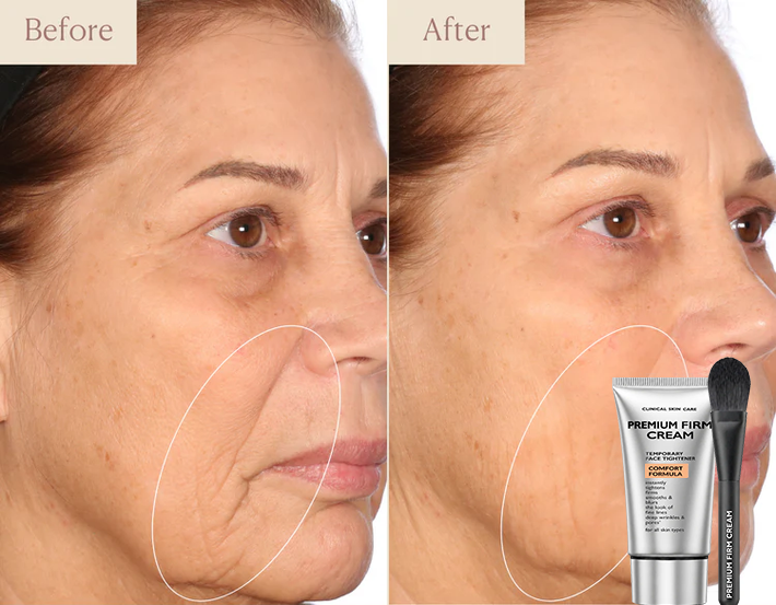 Instant Firming Temporary Face Tightener  Lightweight Comfort Formula