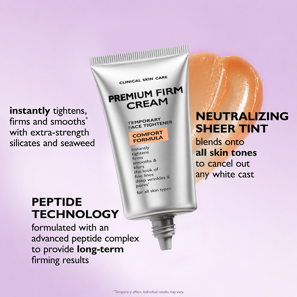 Instant Firming Temporary Face Tightener  Lightweight Comfort Formula