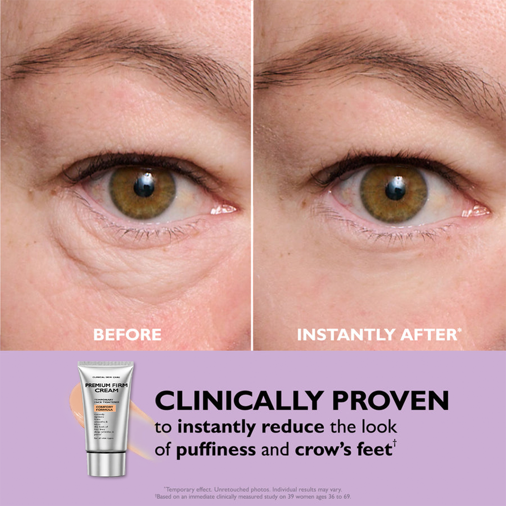 Instant Firming Temporary Face Tightener  Lightweight Comfort Formula