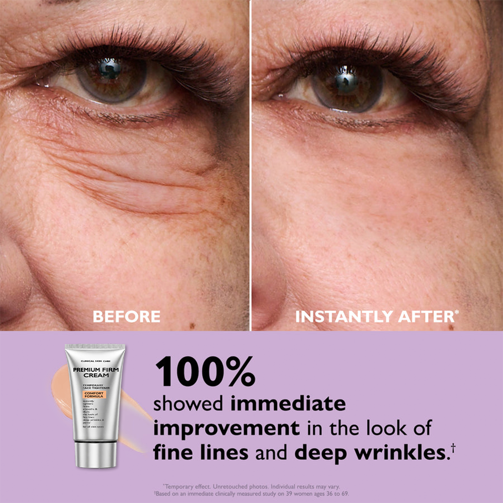 Instant Firming Temporary Face Tightener  Lightweight Comfort Formula