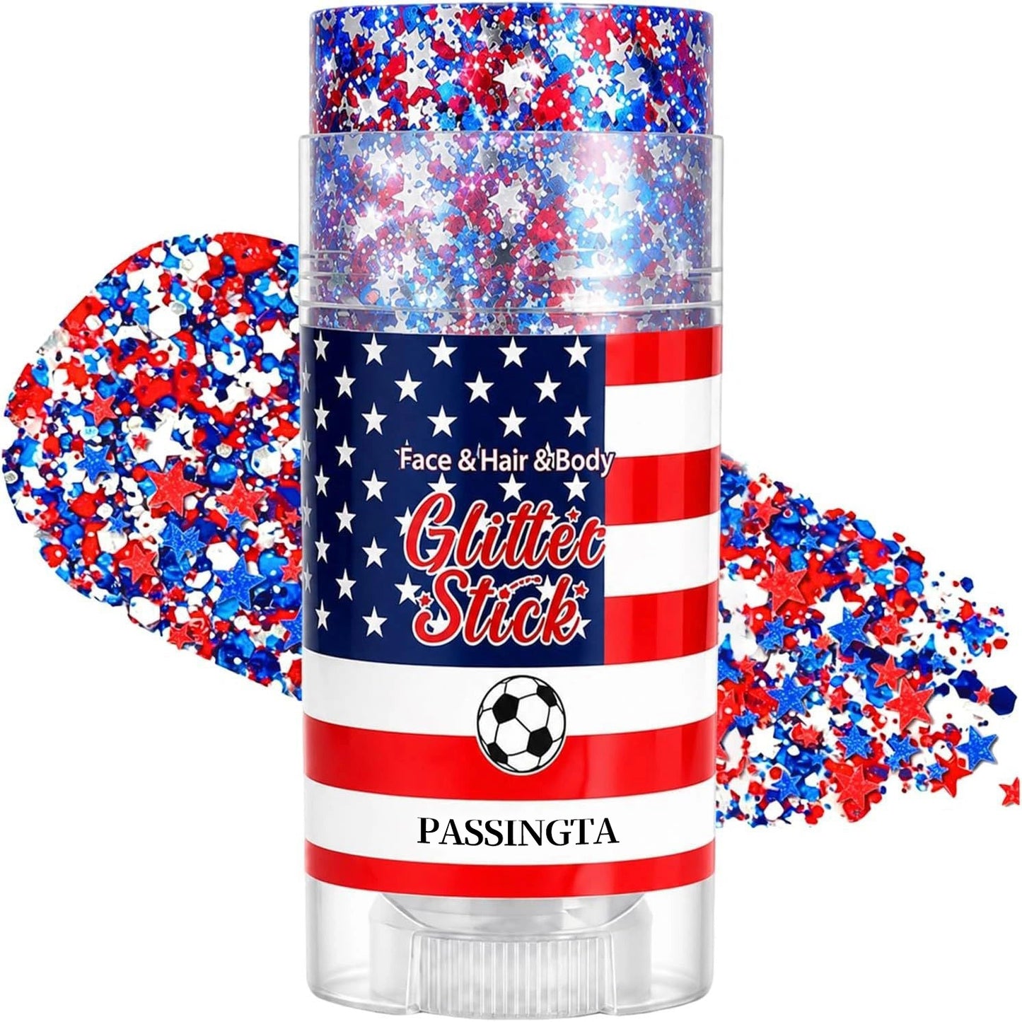July 4th Glitter Stick