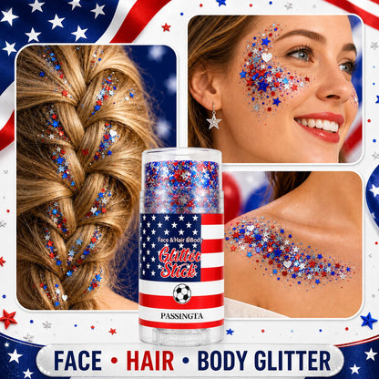 July 4th Glitter Stick