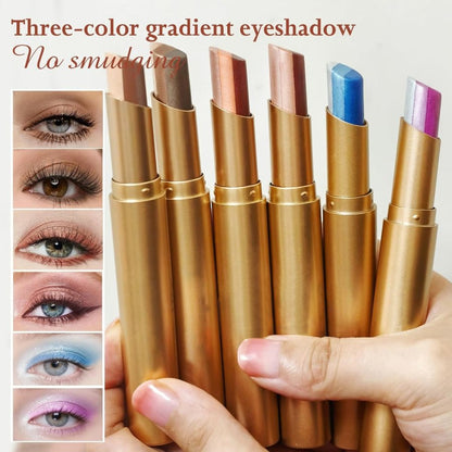 💄 Buy 1 get 1 free 💥 ❤️✨3 Shade Cream Eyeshadow Stick | Smooth & Blendable