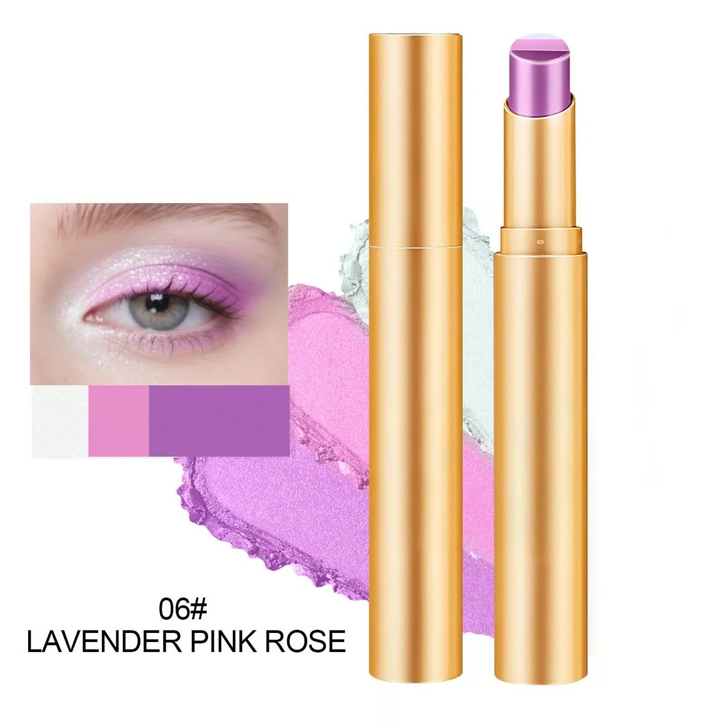 💄 Buy 1 get 1 free 💥 ❤️✨3 Shade Cream Eyeshadow Stick | Smooth & Blendable