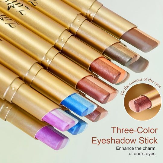 💄 Buy 1 get 1 free 💥 ❤️✨3 Shade Cream Eyeshadow Stick | Smooth & Blendable