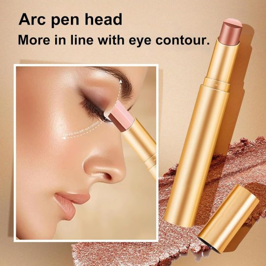 💄 Buy 1 get 1 free 💥 ❤️✨3 Shade Cream Eyeshadow Stick | Smooth & Blendable