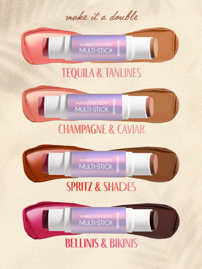 Double-Ended Blush & Bronzer Stick + Free Brush