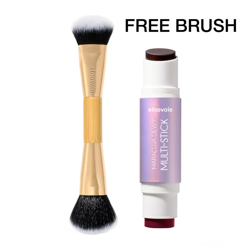 Double-Ended Blush & Bronzer Stick + Free Brush