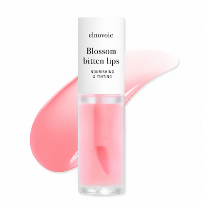 2-in-1 Hydrating Lip Oil Stain for Natural Tint & Glass-Like Shine