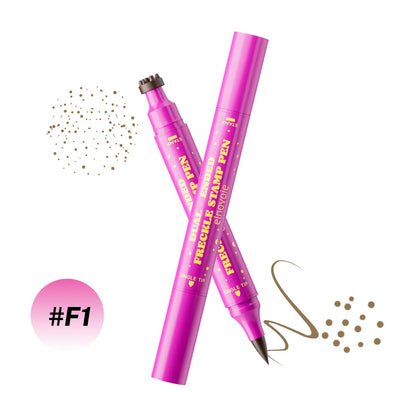 2-1 Waterproof Faux Freckle Stamp Pen — Sun-Kissed