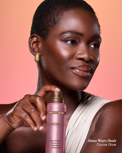 Lasts-Till-Dawn Bronze Haze Waterproof Setting Spray 🌙