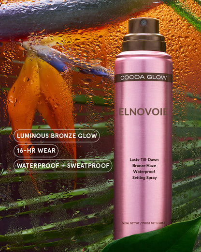 Lasts-Till-Dawn Bronze Haze Waterproof Setting Spray 🌙