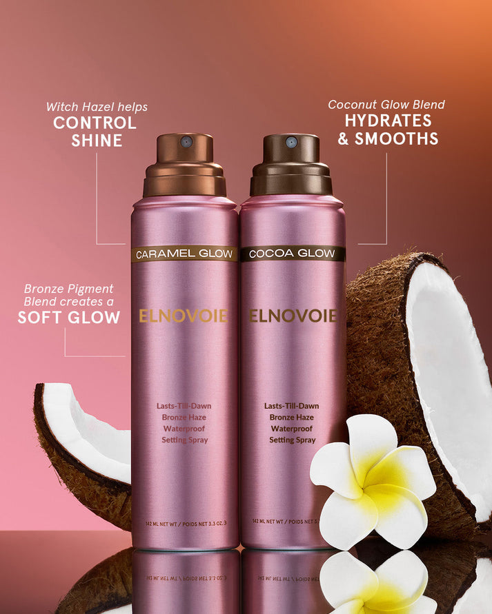 Lasts-Till-Dawn Bronze Haze Waterproof Setting Spray 🌙