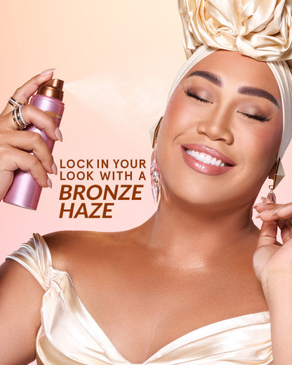 Lasts-Till-Dawn Bronze Haze Waterproof Setting Spray 🌙