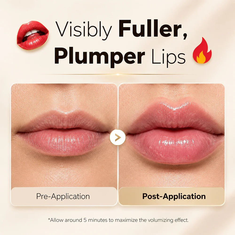 🔥LAST DAY 50% OFF💋elnovoie Spicy Lip Plumper - Fuller-Looking Lip Plumper Gloss